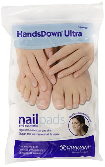 42950 Graham Beauty® HandsDown® Ultra Nail and Cosmetic Pads 